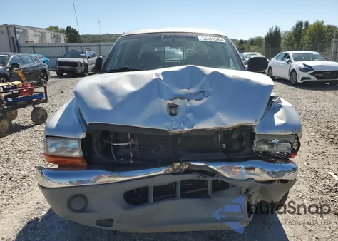 2001 Dodge Dakota Quad из США, поврежденный, VIN 1B7HL2AN71S237686